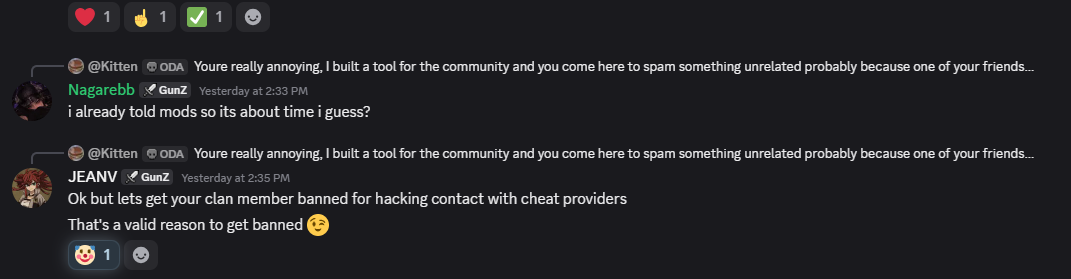 Public post proposing a ban based on association